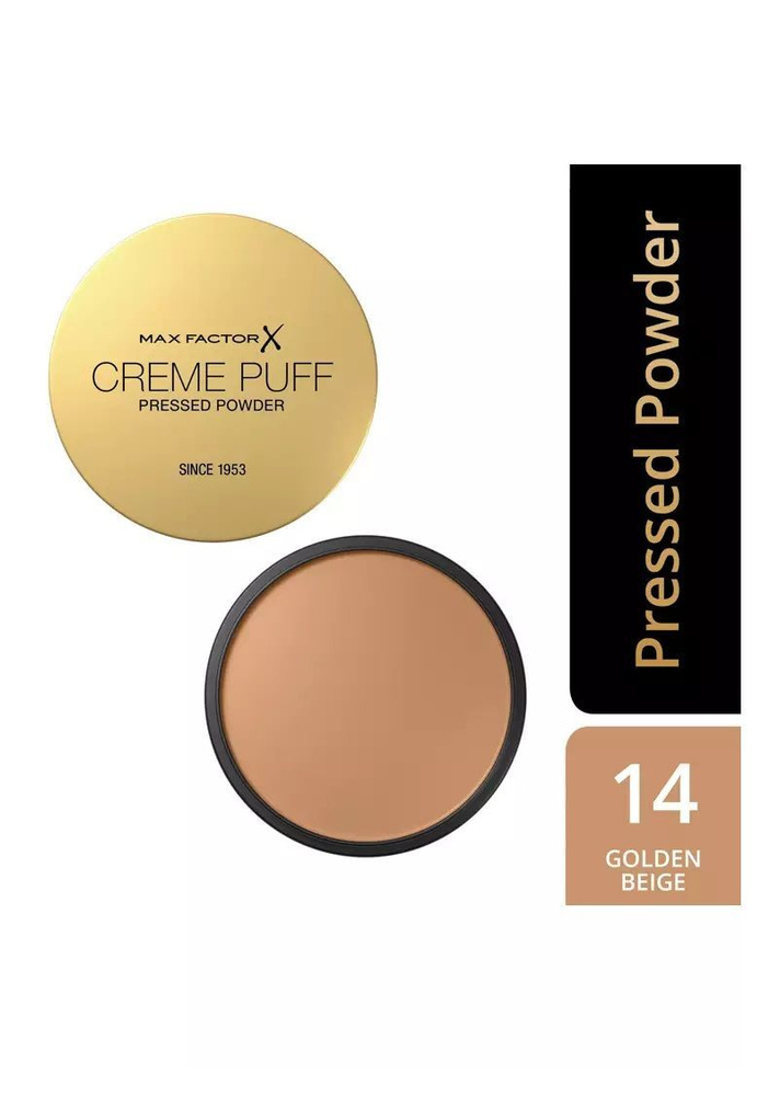 Крем-пудра для лица MAX FACTOR CREME PUFF тон 14 Golden Beige #1