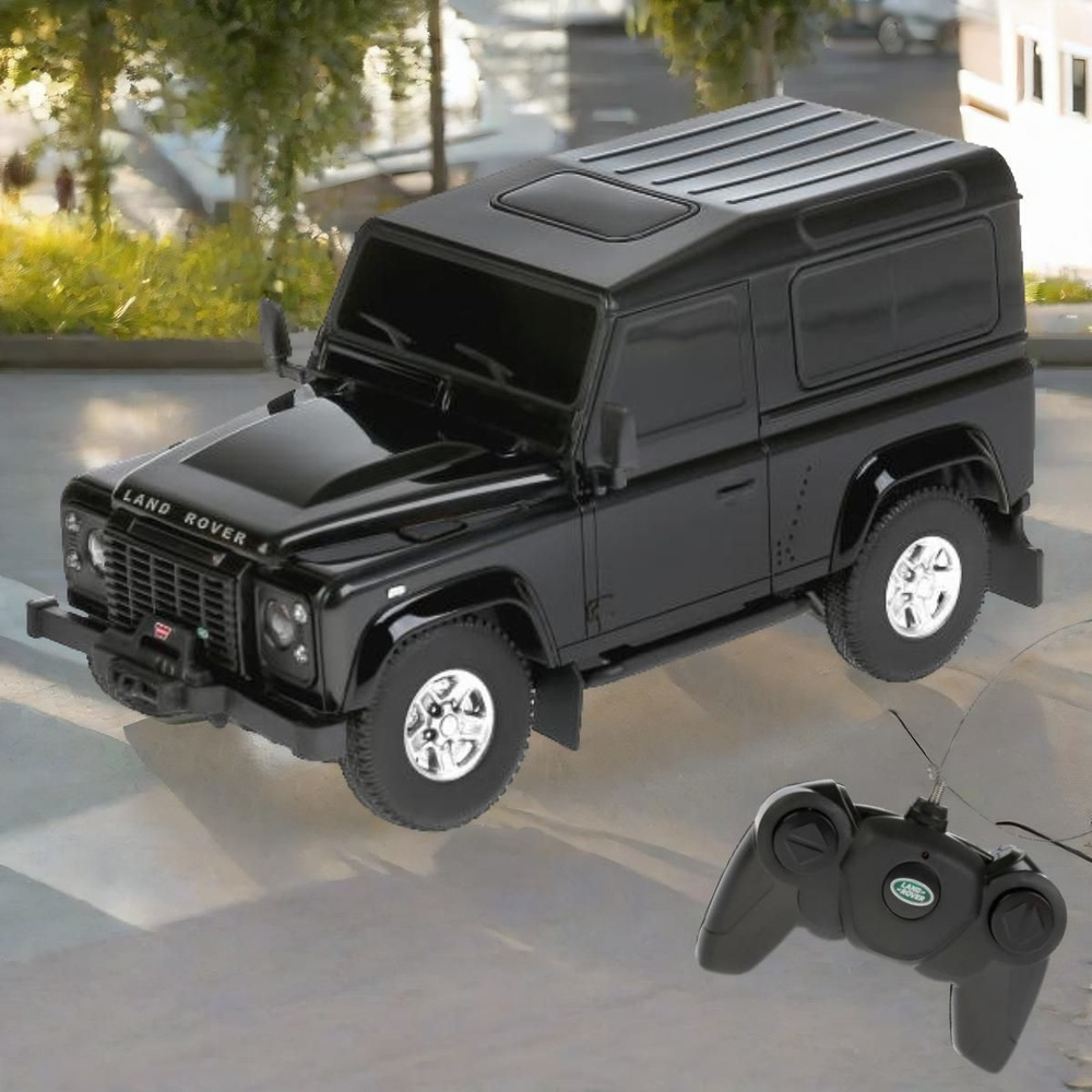 Машинка на пульте управления Rastar Land Rover Defender радиоуправляемая  1:24