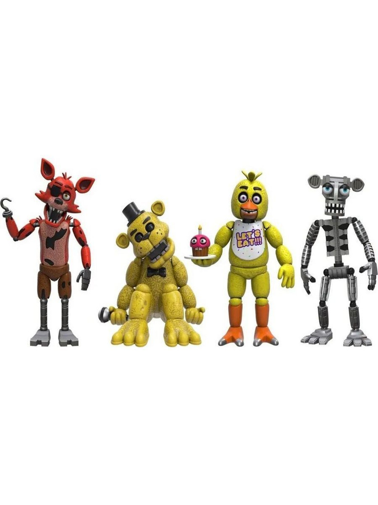 Фнаф набор коллекционных фигурок Аниматроники Пять ночей с Фредди fnaf ...