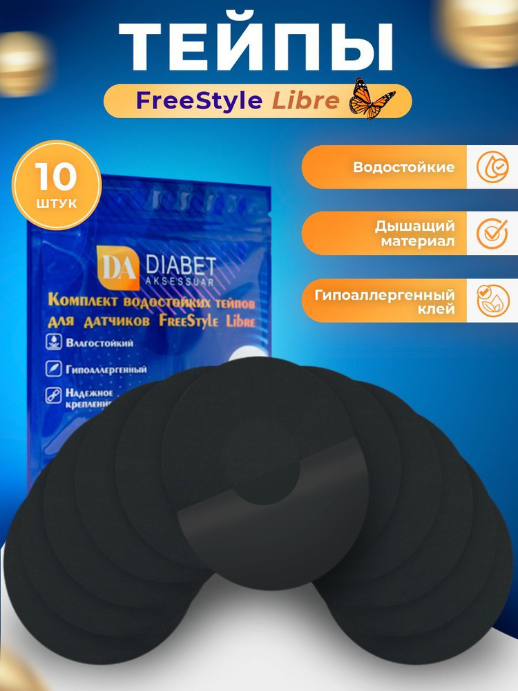 Тейпы для либры Freestyle Libre пластырь - купить с доставкой по ...
