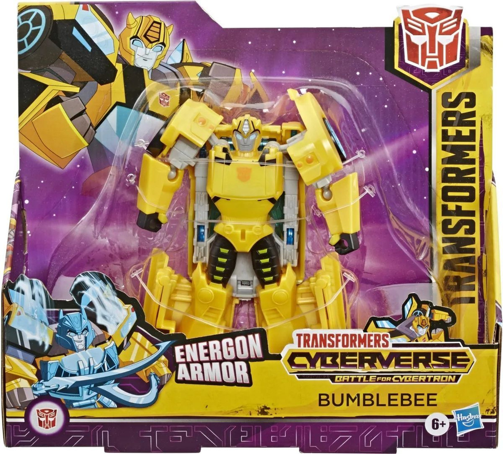 Трансформер Transformers Кибервселенная Bumblebee, E1886_E7106, 15 см #1