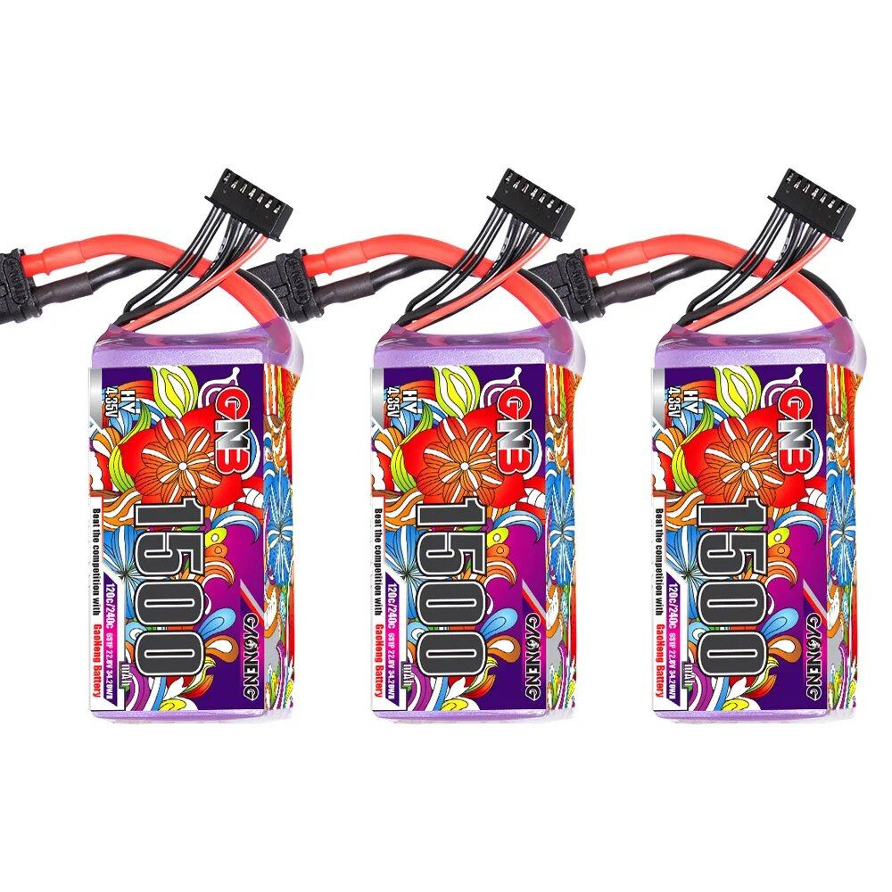 1/3PCS GNB GAONENG 1500 мАч 6S 22.8В 120С HV XT60 Легкий 5 - дюймовый ...