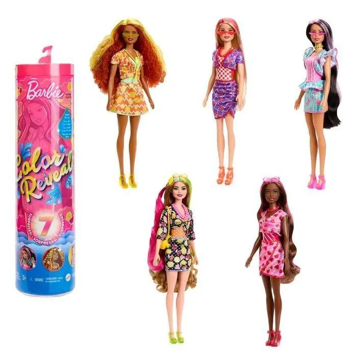 Barbie color reveal series 7 sale