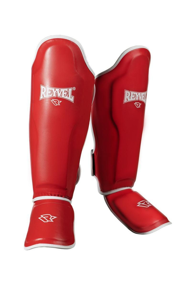 Защита голени для единоборств Reyvel MT красный размер M - купить с ...