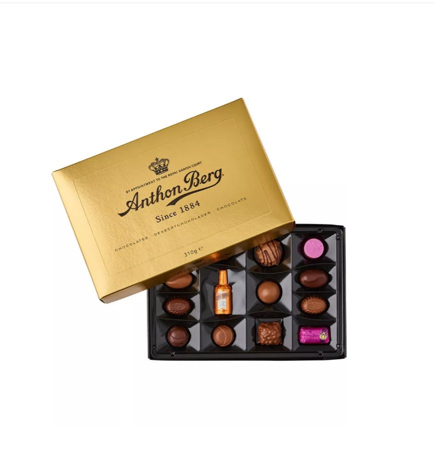 Шоколадные конфеты Anthon Berg Luxury Gold 310г, Дания - купить с ...