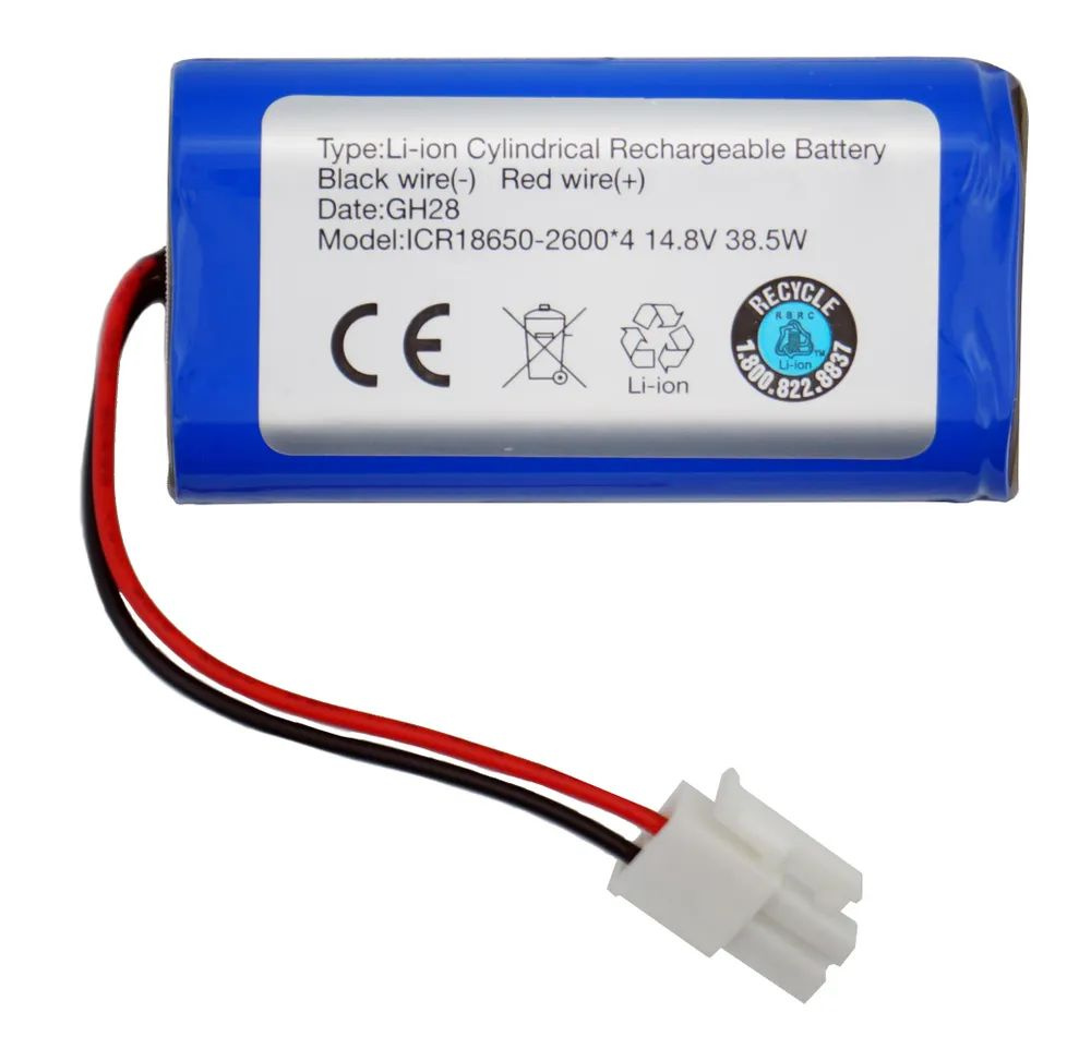 Аккумулятор для робот пылесоса 18650B4-4S1P 2600мАч -AAF-4, UR18650ZT ...