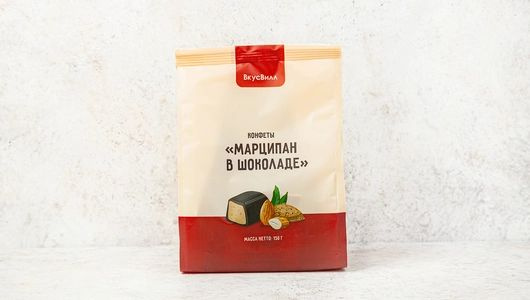 Конфеты Марципан в шоколаде 150 г #1