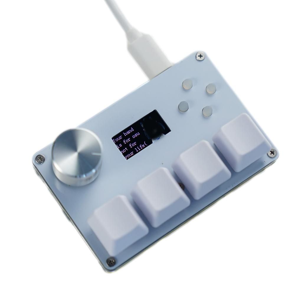 4 клавиши SayoDevice O3C++ OSU Rapid Trigger, магнитные линейные ...