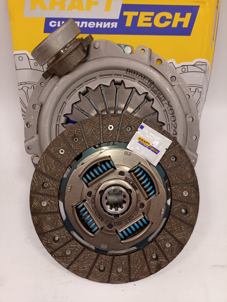 Сцепление Газель ЗМЗ 405/406/409 Kraftech - Krafttech арт. W00240E ...