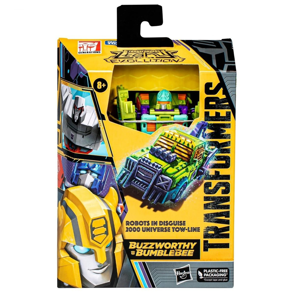 Трансформеры игрушки Hasbro Transformers Buzzworthy Bumblebee Legacy: Evolution Robots in Disguise 2000 #1