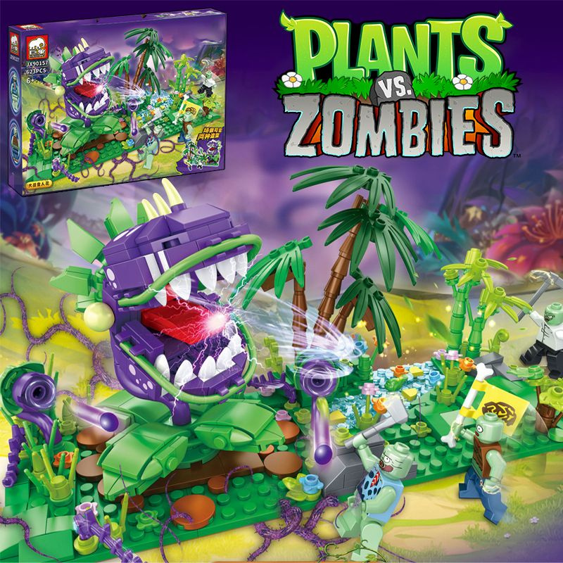 Конструктор Растения против Зомби Plants Vs Zombies игрушки для мальчиков купить с доставкой