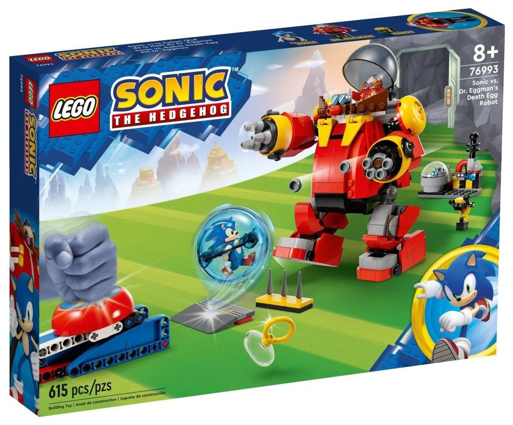 LEGO Sonic the Hedgehog 76993 Sonic против Доктора Эггмана и Роба смертельного яйца  #1