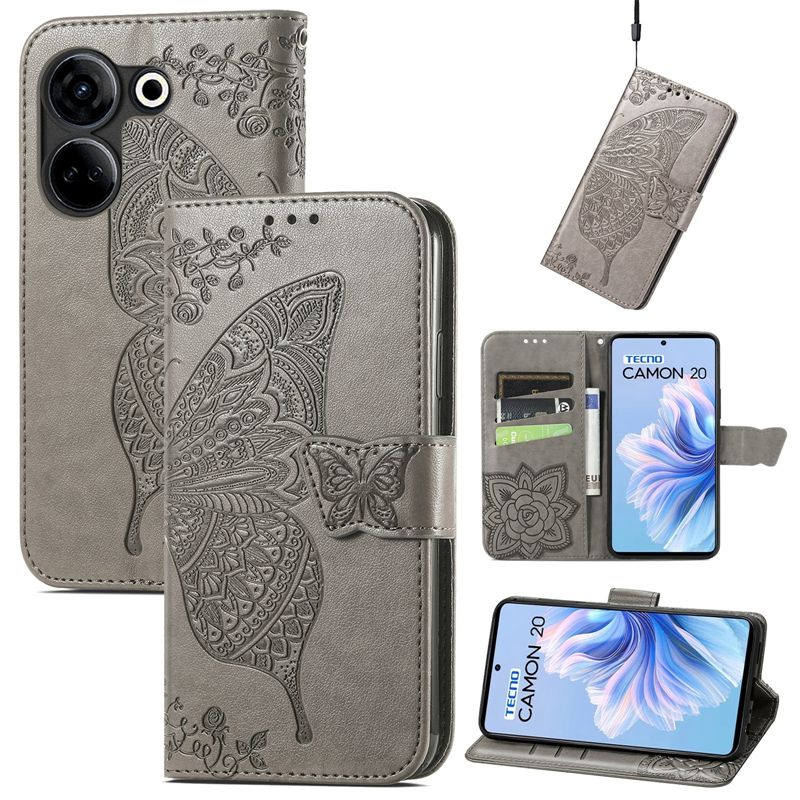 Чехол книжка luxury для Tecno Camon 20 / Camon 20 Pro (4G) / Техно ...