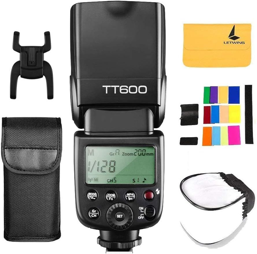 Вспышка Godox TT600 встроенная беспроводная speedlite 2,4G GN60 вспышка ...