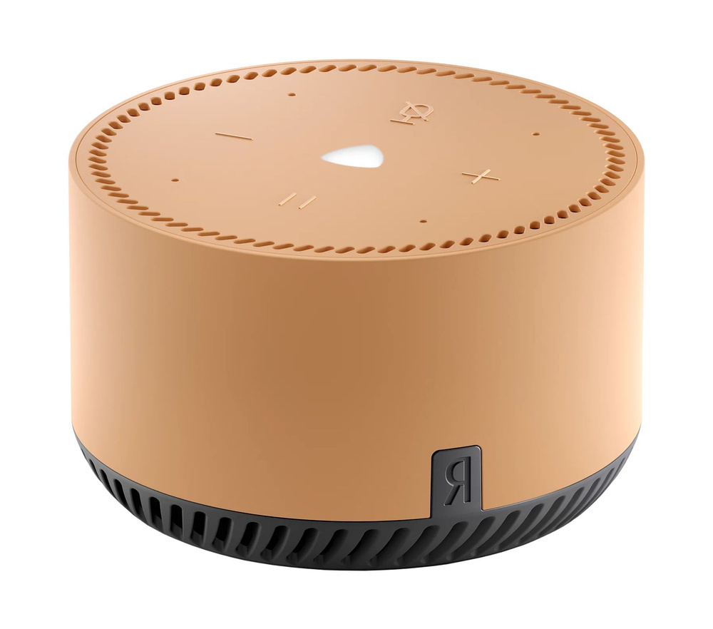 Умная колонка Яндекс Яндекс.Станция Лайт с Алисой, капучино (YNDX ...