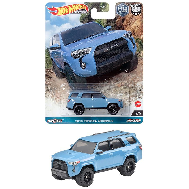 Машинка коллекционная Mattel Hot Wheels Premium Car Culture:FPY86 2018 TOYOTA 4RUNNER  #1