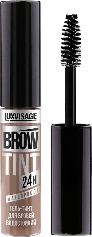 LUXVISAGE / Люксвизаж Brow tint Гель-тинт для бровей сильной фиксации, 101 taupe, водостойкий, 5г / уход #1