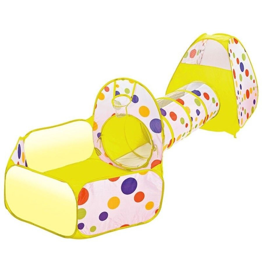 Игровой комплекс для детей 3 в 1 Игрокат Рури XL палатка с тоннелем и ...