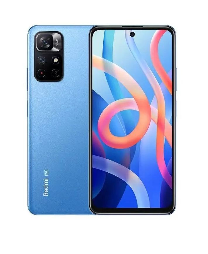 Смартфон Xiaomi Note 11 5G 128 ГБ 6 ГБ Синий 2 SIM купить c доставкой ...