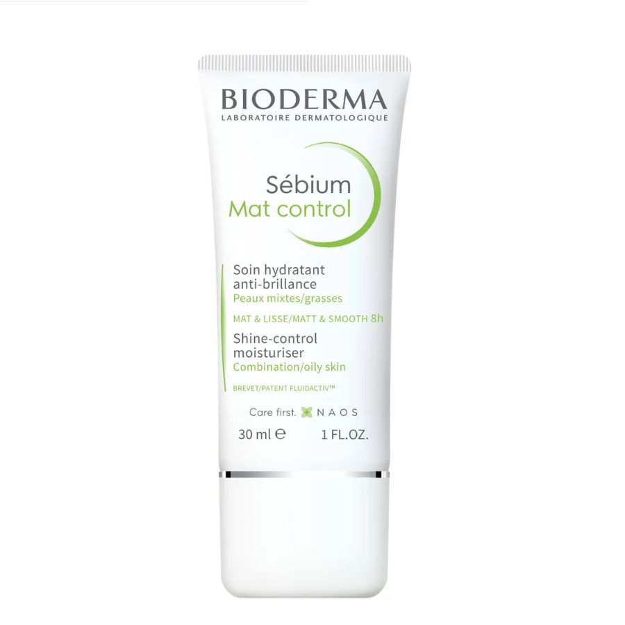 Bioderma Sebium Мат контроль крем матирующий, увлажняющий для жирной и комбинированной кожи лица, 30 #1