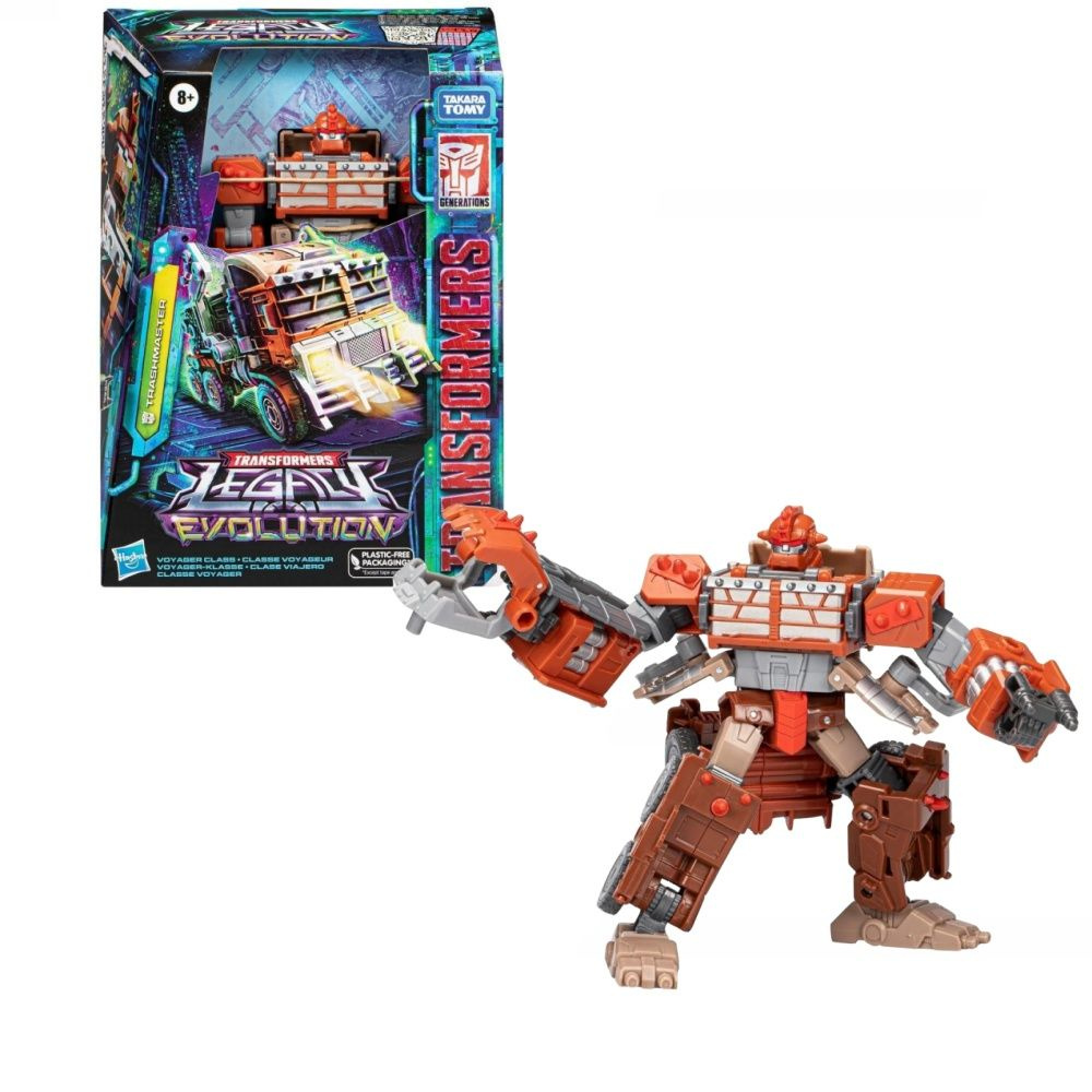 Игрушка Hasbro Трансформеры Legacy Evolution Voyager Class Trashmaster 7 дюймов F7209  #1