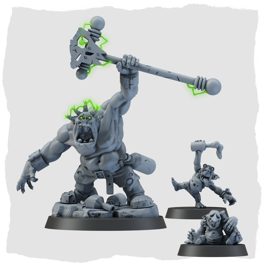 Orks: WEIRDBOY Warhammer 40,000/ Миниатюра для настольной игры/ 40 мм