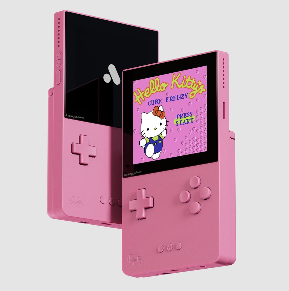 Портативная игровая Analogue Pocket Limited Edition Console Pink - купить с  доставкой по выгодным ценам в интернет-магазине OZON (1356856297)