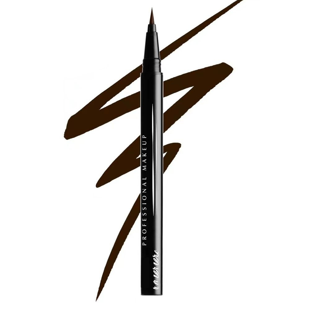 NYX Лайнер для глаз Professional Makeup Epic Ink Liner, оттенок 02, Brown, 1 мл  #1