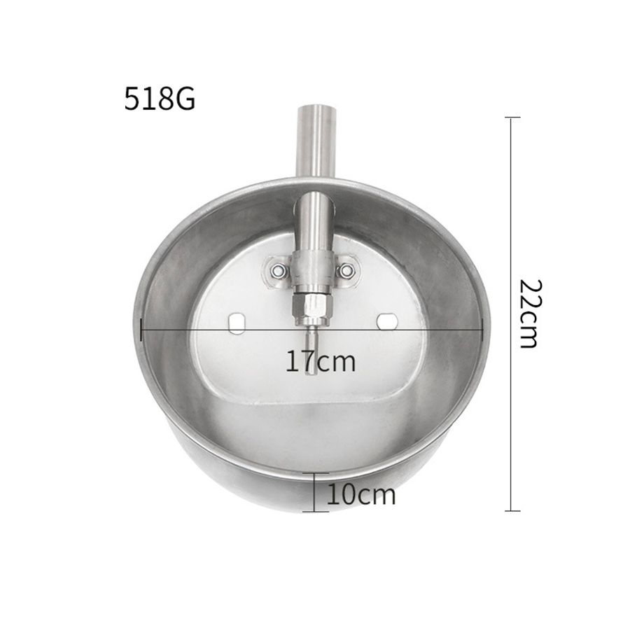 Поилка чашечная d17см для свиней на откорме из нержавеющей стали ...
