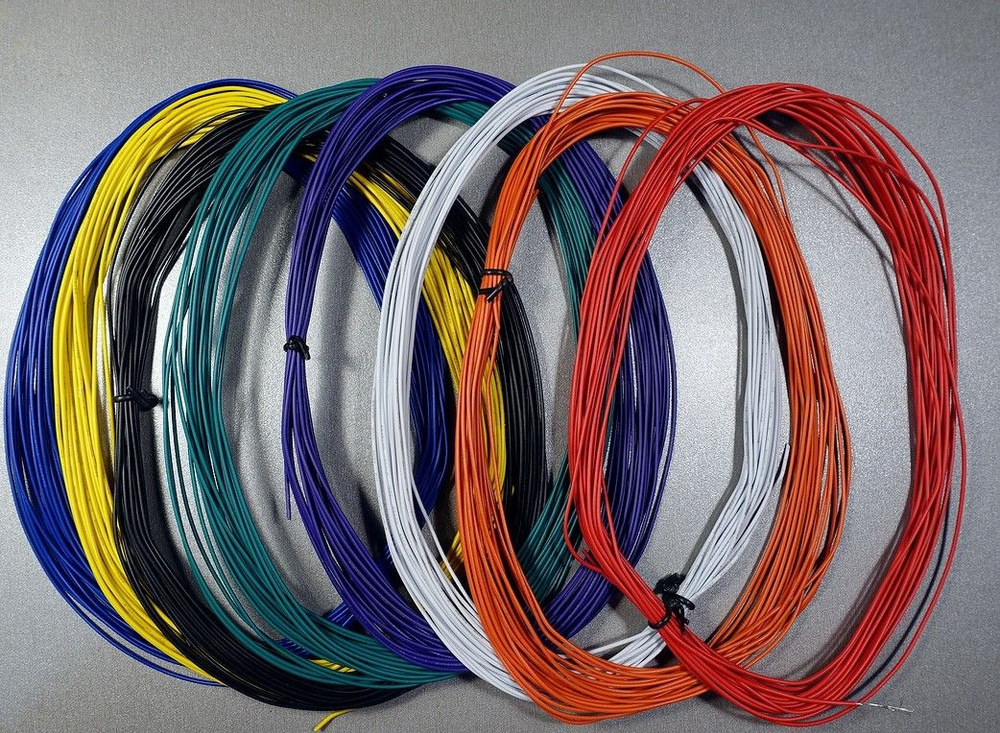 Электрический провод НВМ 1 0.35 мм² - купить по выгодной цене в ...