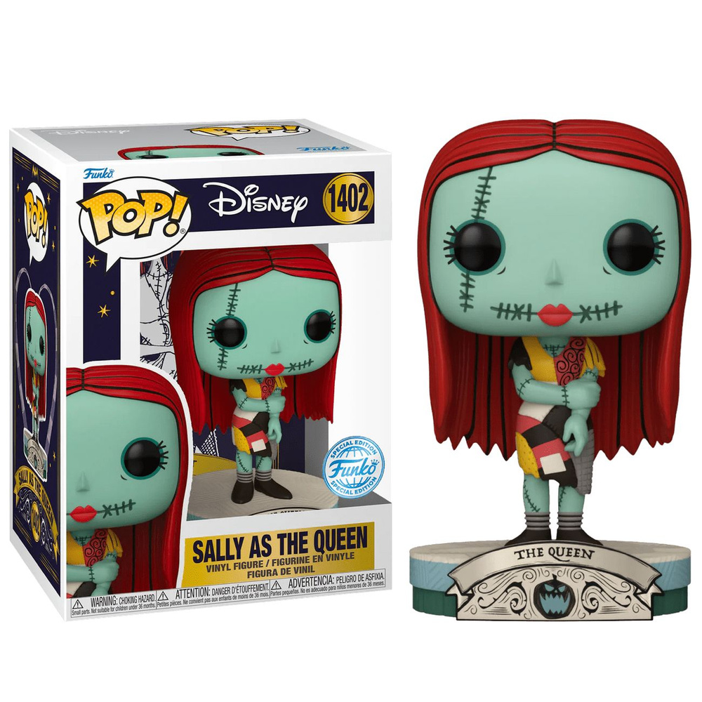 Фигурка Funko Pop! Nightmare Before Christmas: Sally as the Queen (Фанко  Поп Салли королева из мультика Кошмар перед Рождеством)