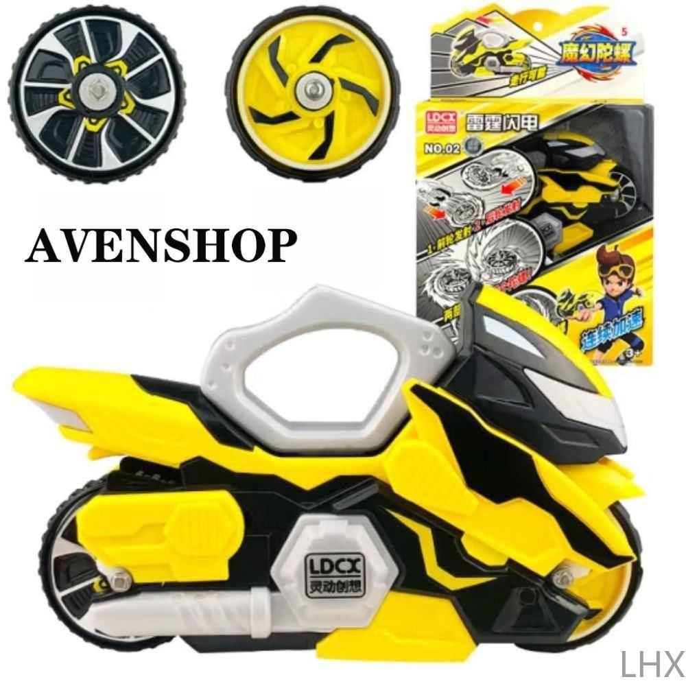 Боевой мотоцикл MOTO FIGHTERS с волчком, Мотофайтер, Удар грома, MT0102 ...