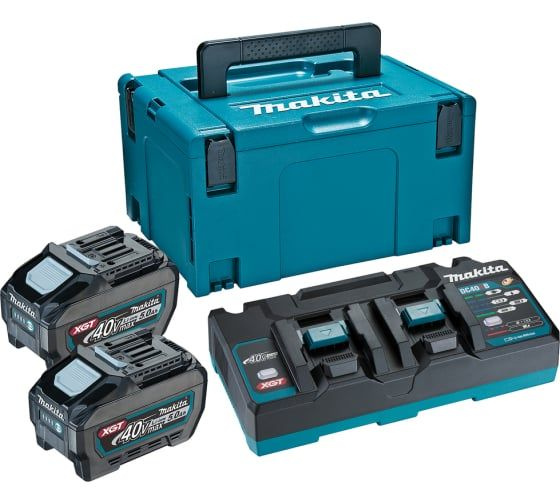 Набор MAKITA 191U18-9 PSK (BL4050F - 2 шт., DC40RB, кейс TYPE3 CTC