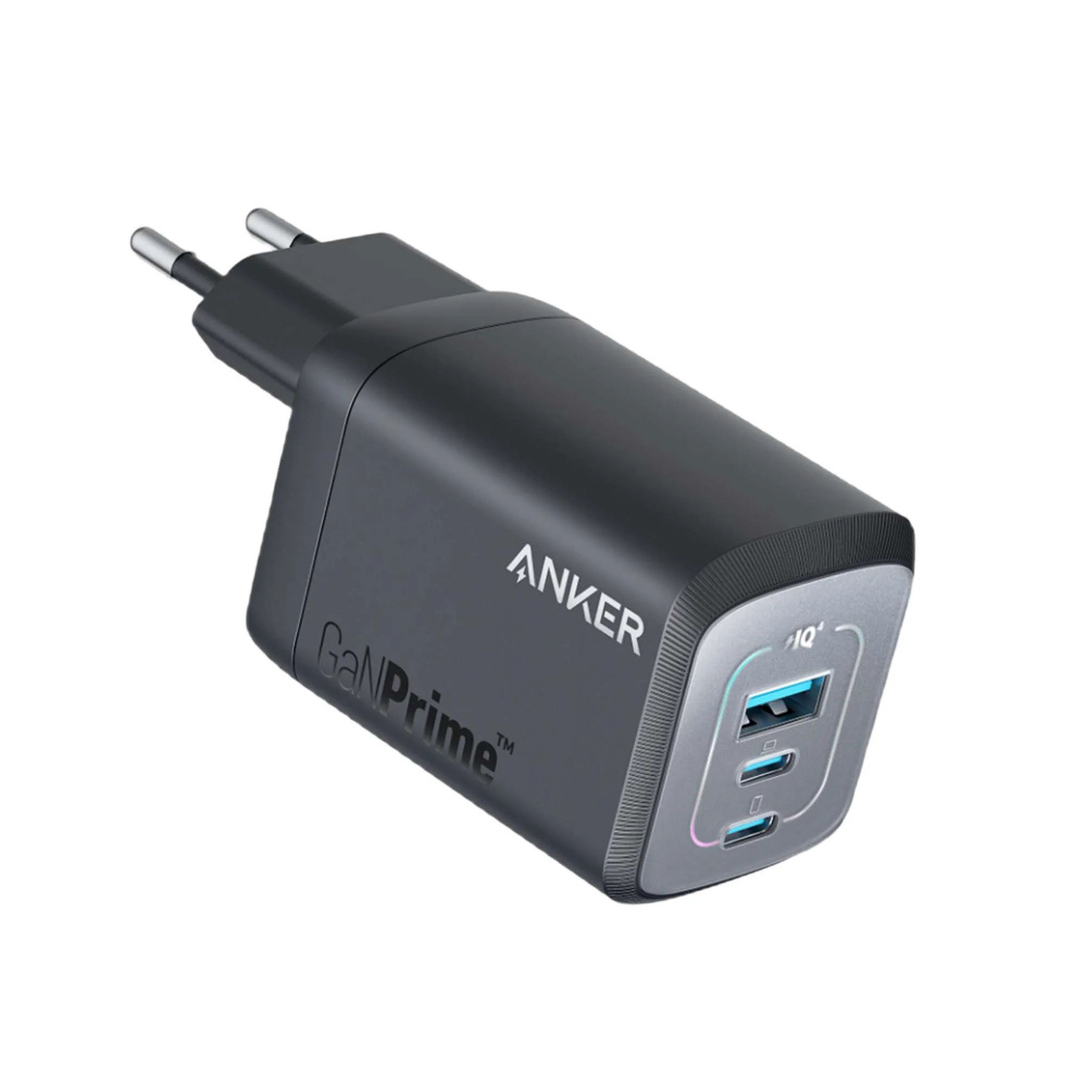 Сетевое зарядное устройство Anker GaNPrime Wall Charger 67W A2669311  черный/зарядка ноутбуков, смартфонов