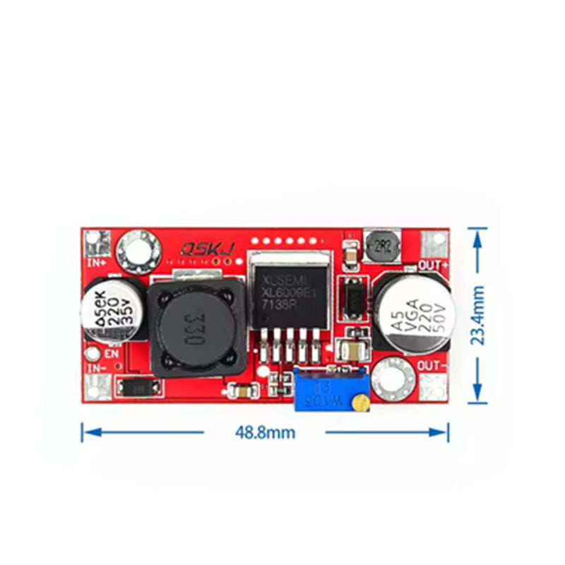 XL6009 DC-DC регулируемый буст-модуль источника питания Ultra LM2577 ...