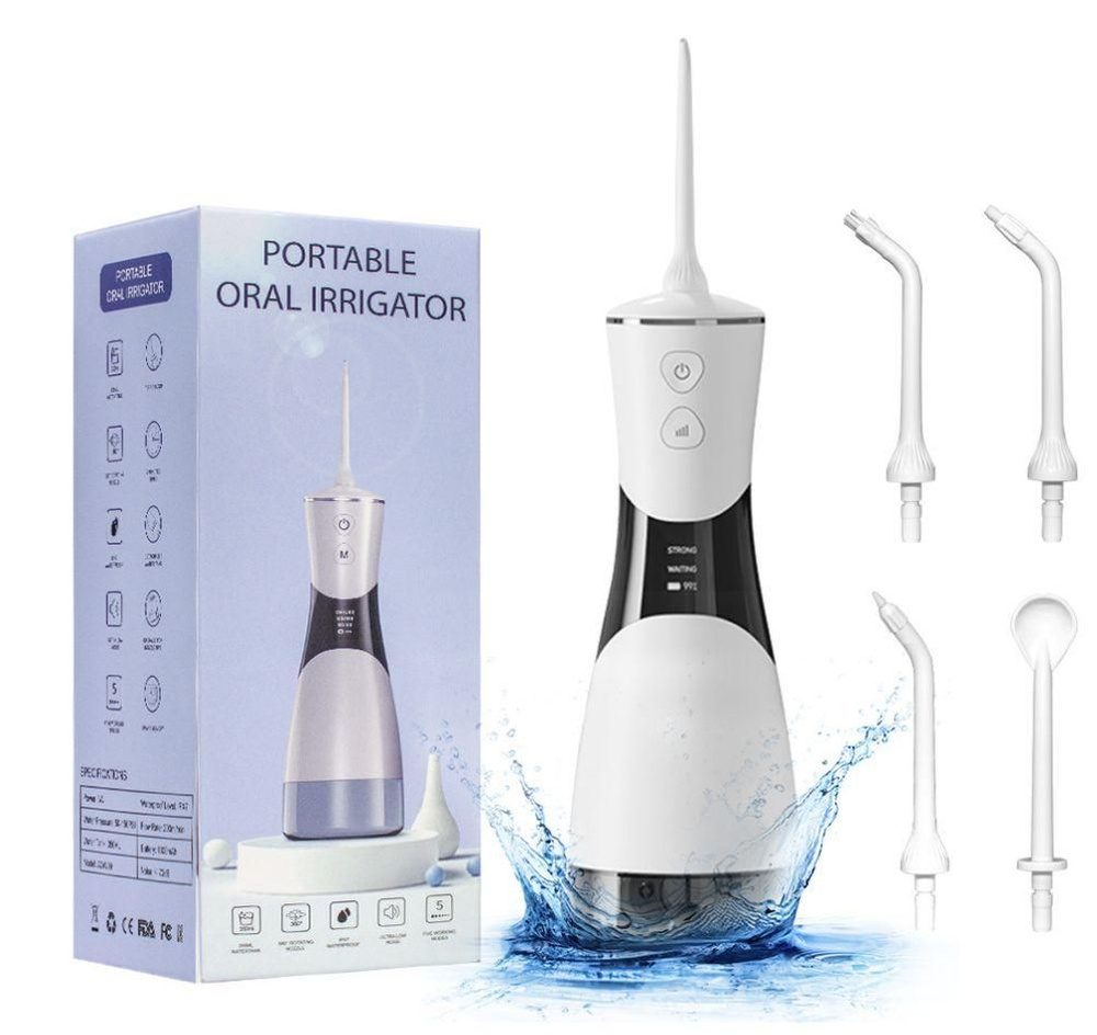 Портативный ирригатор для полости рта SENDO PulseBrush V350 - купить по ...