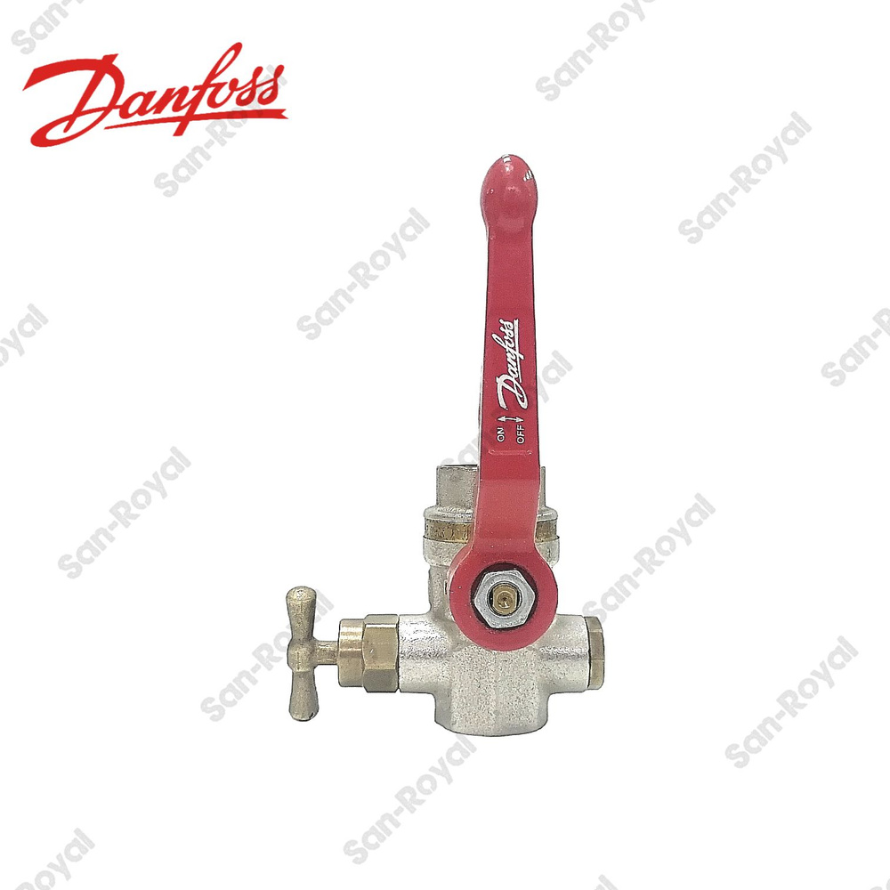 Кран шаровой 1/2" ВР/ВР, со спускным Danfoss - купить по низкой цене в ...