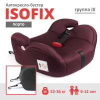 Кресло бустер с isofix