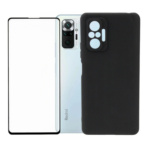 Комплект 2 в 1: Защитный чехол №80 + полноэкранное стекло для Xiaomi ...