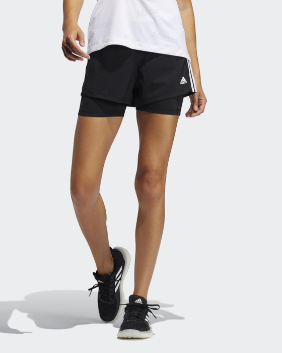 Шорты adidas Pacer 3-Stripes Woven Two-in-One Shorts — купить в  интернет-магазине OZON с быстрой доставкой