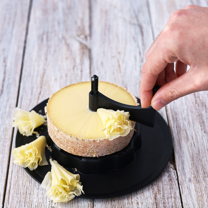 Ручной измельчитель Tete-de-Moine Жироль, для нарезки сыра Тет-де-Муан ...