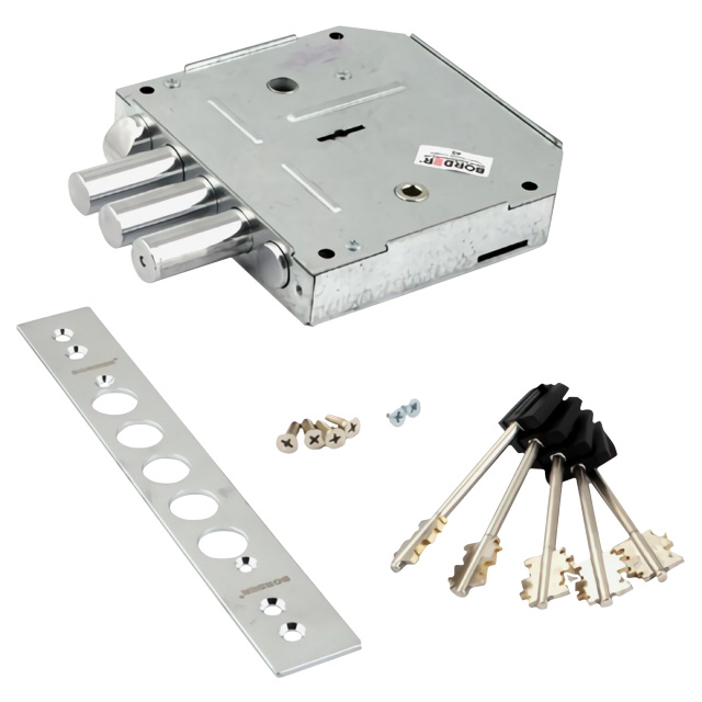 замок врезной BORDER ЗВ9-6 Л/15 КЗ сувальдный 3 ригеля левый - купить ...