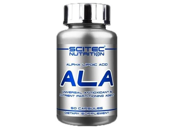 Альфа-липоевая кислота Scitec Nutrition ALA - 50 капсул - купить с ...