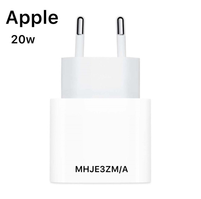 Сетевое зарядное устройство Apple Type-C для iPhone 20W, USB Type-C ...