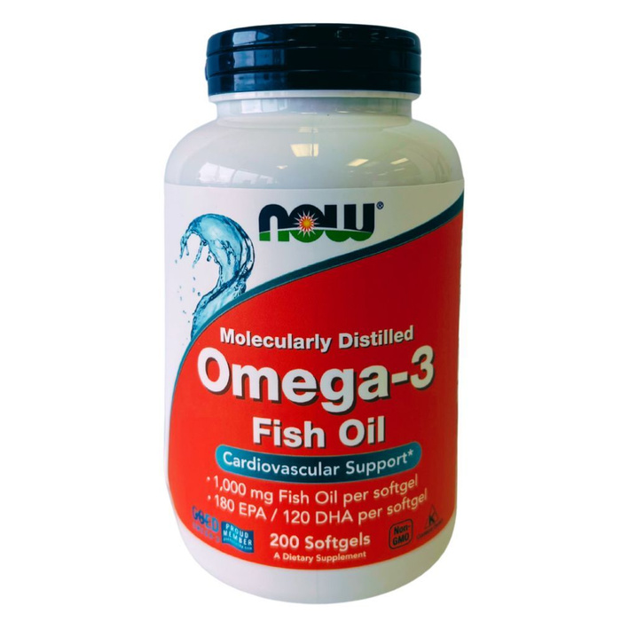 Омега 3 200 капсул 1000 мг. Now Omega 3 EPA DHA жировые кислоты для