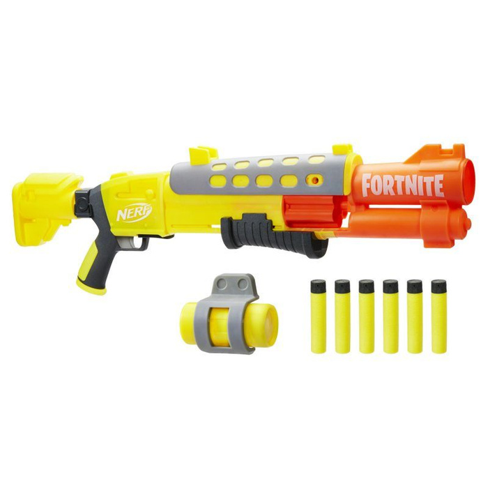 Hasbro Nerf Mega - Fortnite Legendary Tac Launcher + 6 дротиков Mega 