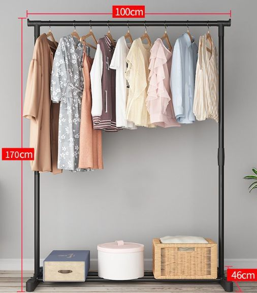 Вешалка напольная рейл LEOTI HOME, 170 см х 100 см х 46 см купить