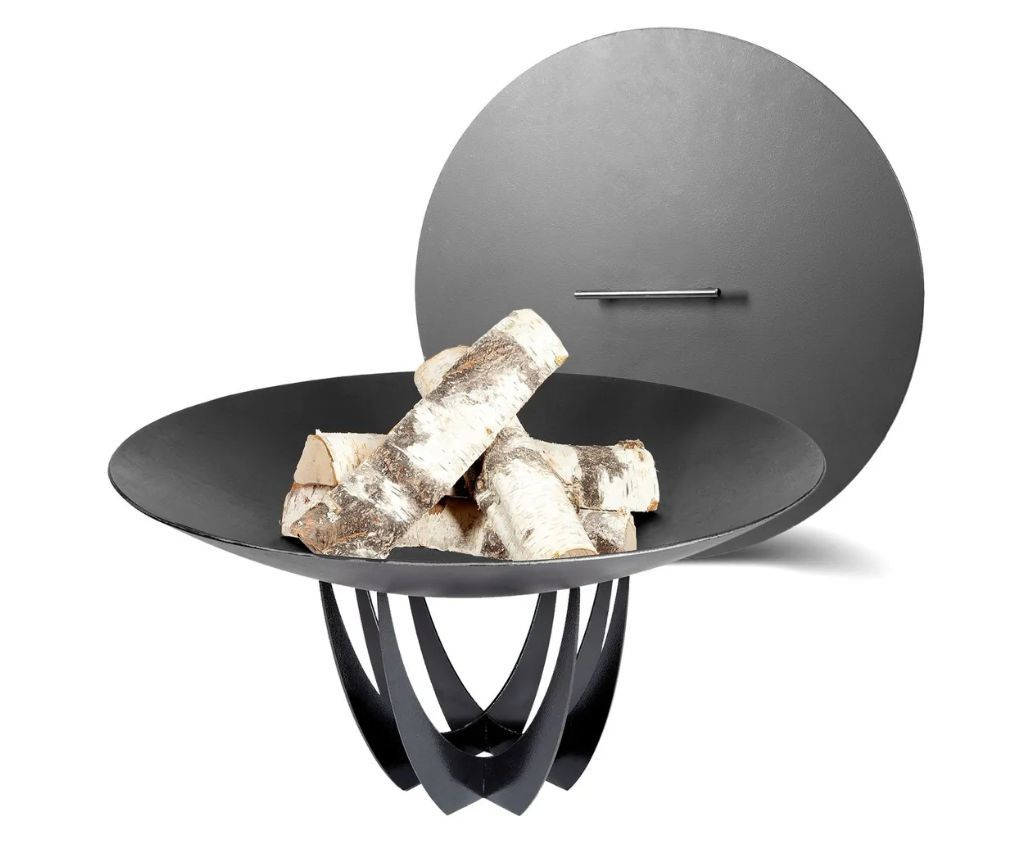 Костровая чаша Дизайнерские костровые чаши Набор из чаши и крышки 80 ...