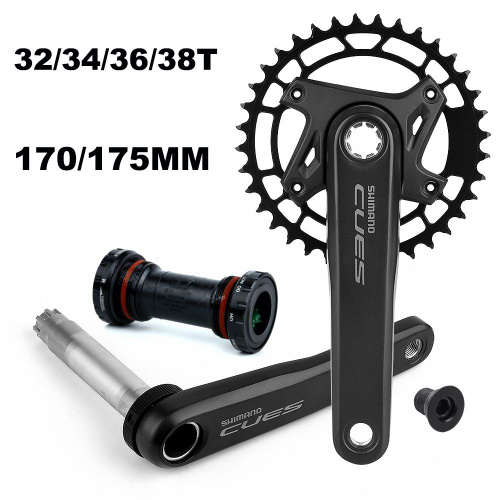 Shimano CUES U6000, группа переключения 1x10, переключение SL-R/RD