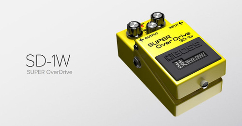 Boss SD-1W Эффект Waza Super Overdrive для электрогитары Boss SD